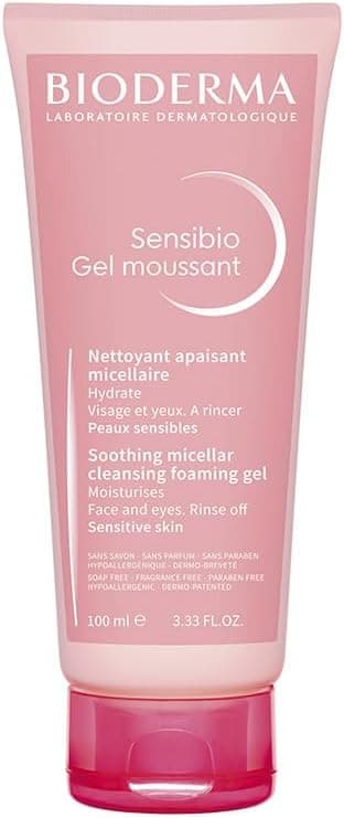 BIODERMA Gel de Limpeza Micelar Calmante e Hidratante Sensibio Gel Moussant 100ml